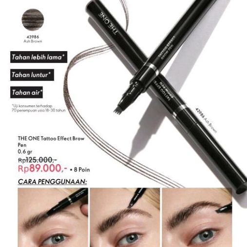 NEW The One Tattoo Effect Brow Pen