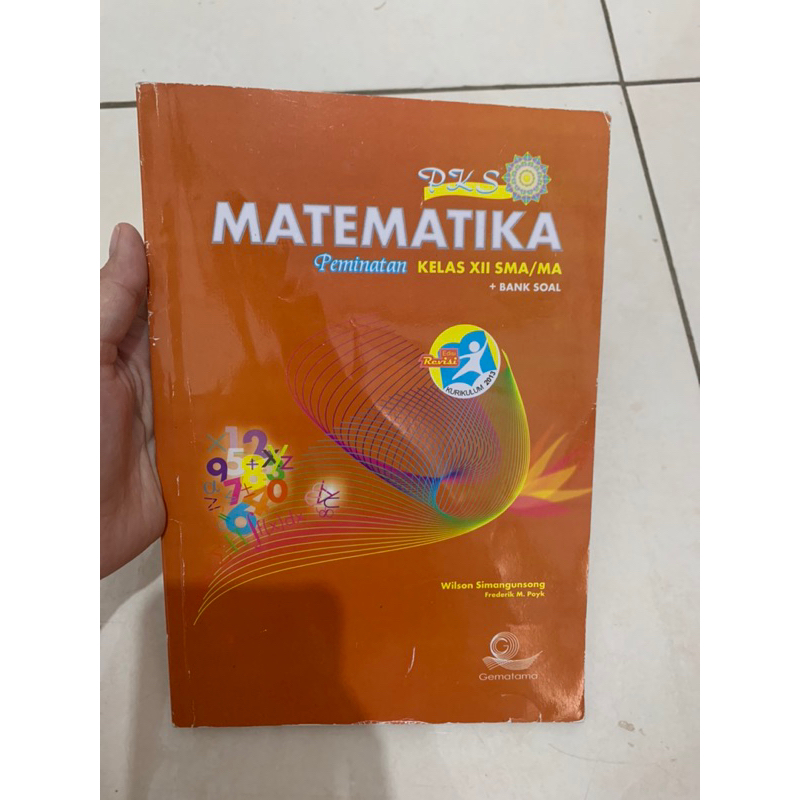 

BUKU PAKET PKS MATEMATIKA PEMINATAN KELAS XII ~PENERVIT GEMATAMA