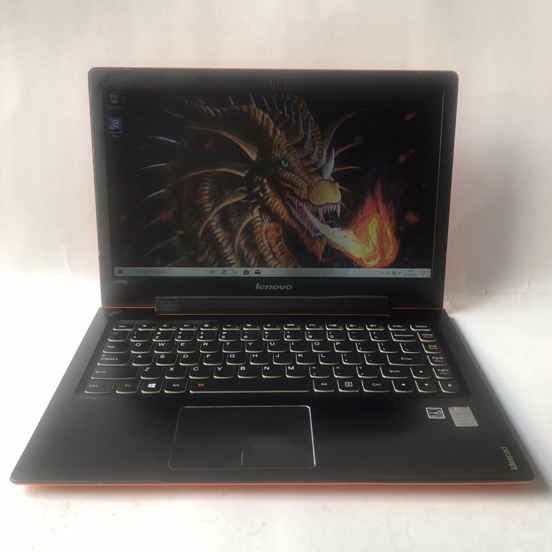 Laptop Design Grafis - Lenovo U330p - Core i5 Gen 4 - Ram 8 Ssd 256GB