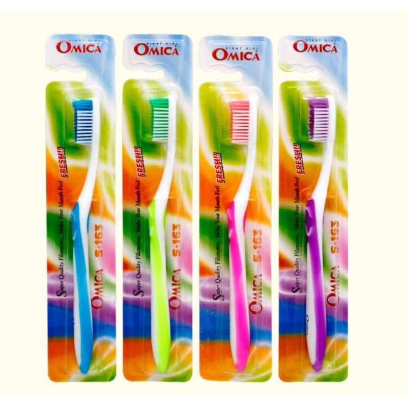 Sikat Gigi || Omica S-163 - Sikat Gigi Dewasa