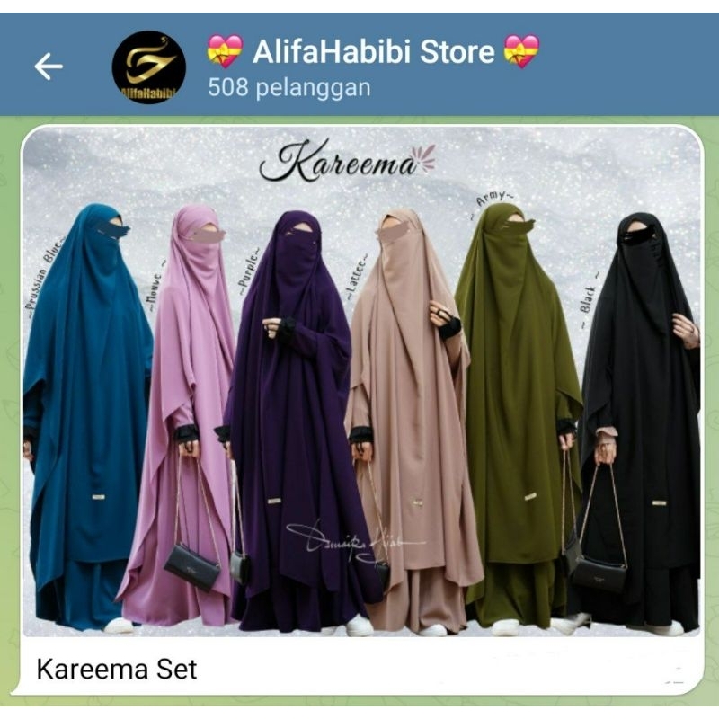 Kareema set by Damaira Hijab