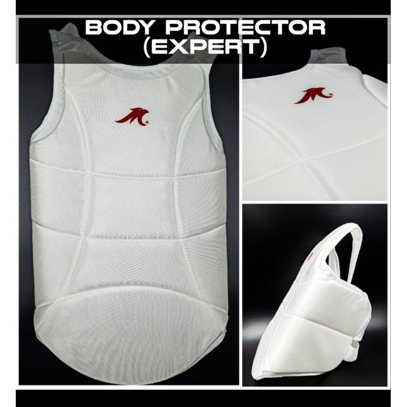 Body Protector Karate Muvon Original Pelindung Badan Karate Muvon Bodypro Muvon Bodyprotector Muvon 