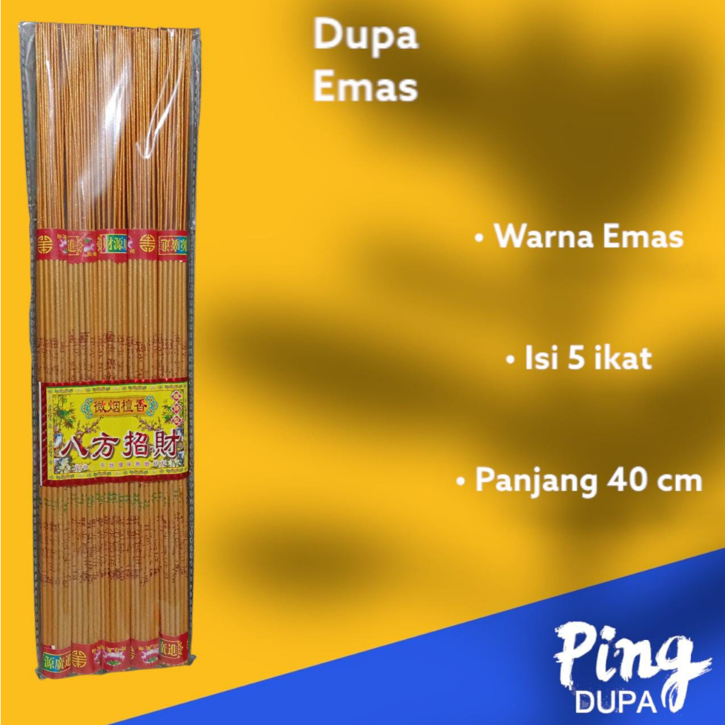 Dupa Mantra Rejeki Gulungan Emas Golden Hio Bisa Ecer