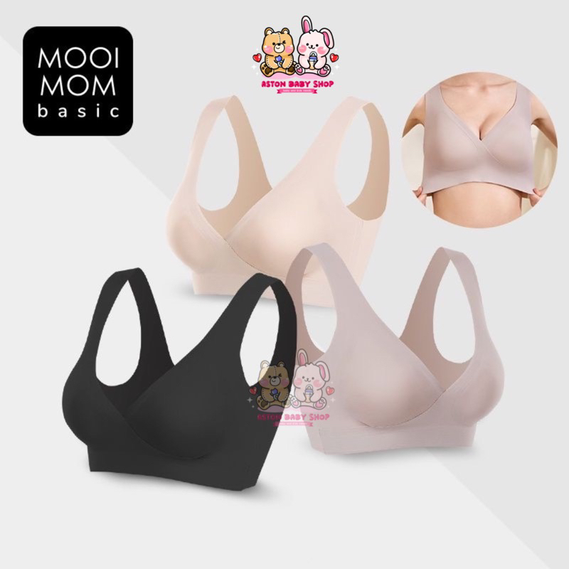 Mooimom Air Slim Maternity &amp; Nursing Bra Bra Menyusui