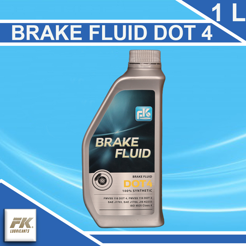 oli, oli fk massimo, oli fk, brake fluid, dot 4, 1 liter