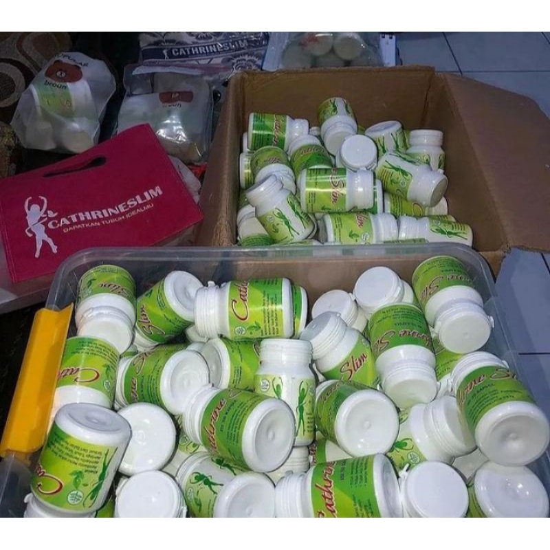 Paket Reseller Lengkap Catherine Slim+DetoxTea
