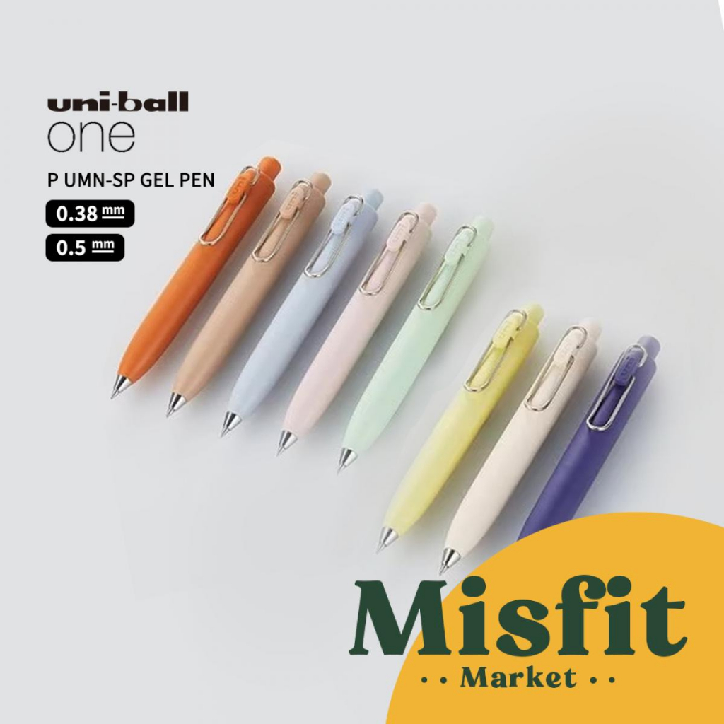 

Uniball One P UMN-SP Gel Pen 0.38 0.5 mm Pulpen Ballpoint Gel Warna Warni Uni Ball