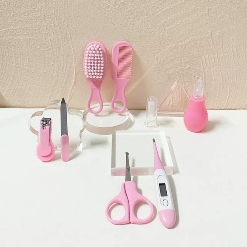 Gunting kuku sisir bayi / baby care kit 8in1 / baby manicure set