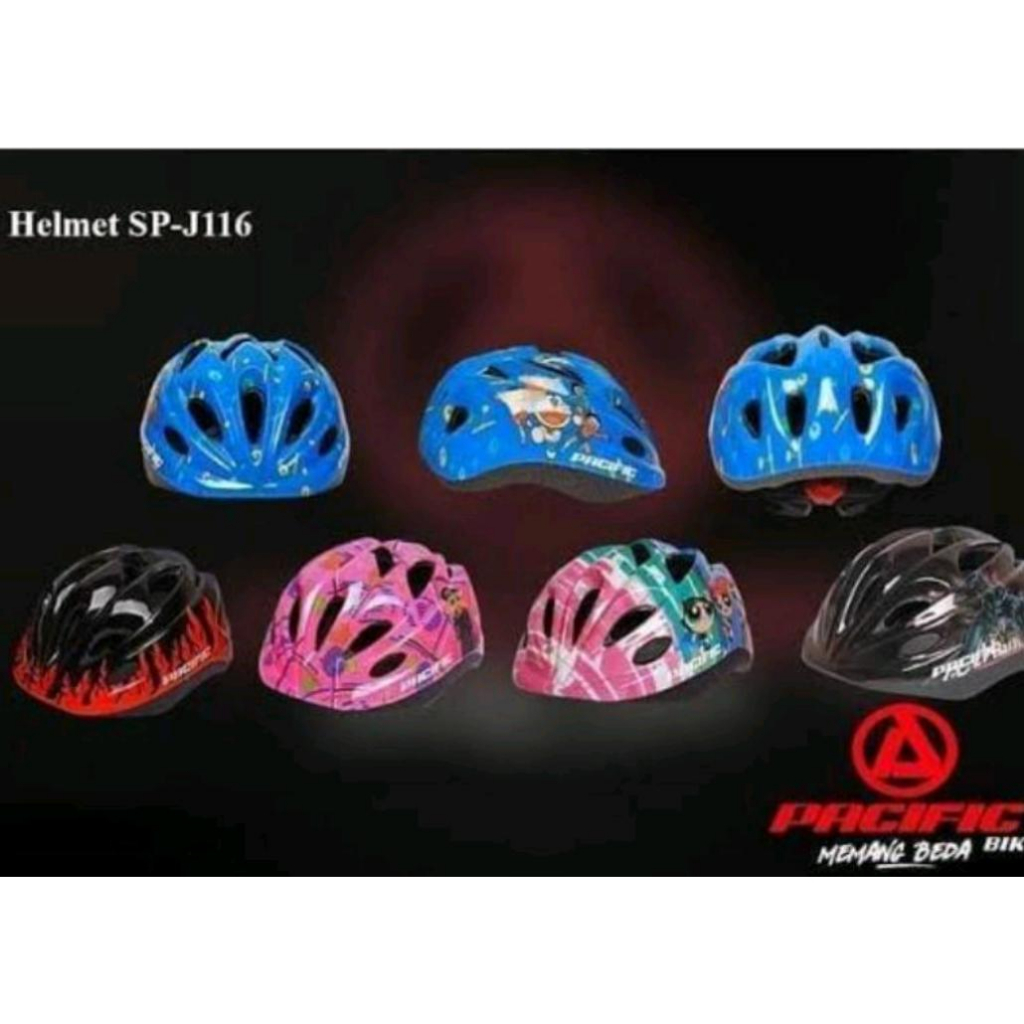Helm Anak merek Pacific Helmet SP-J116
