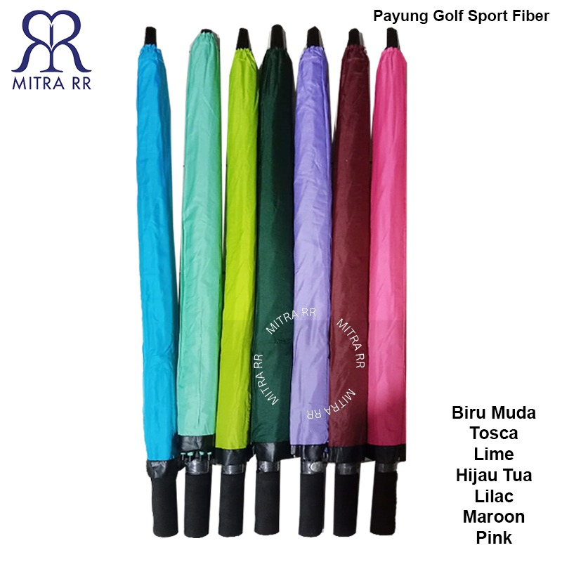 Payung Golf 3D Magic Motif Sport Brand Anti UV (Free Bubble Wrap Dus)