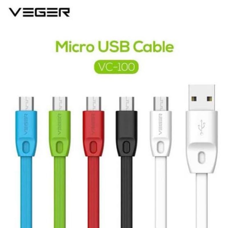 Kabel Data Cable Micro USB 2,4A Original VEGER