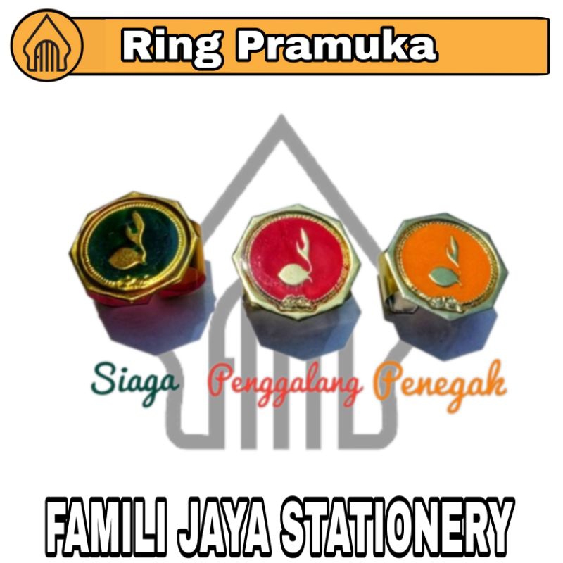 

Ring Hasduk / Ring Kolong / Ring Pramuka Siaga, Penggalang, Penegak Fiber seng 1pcs