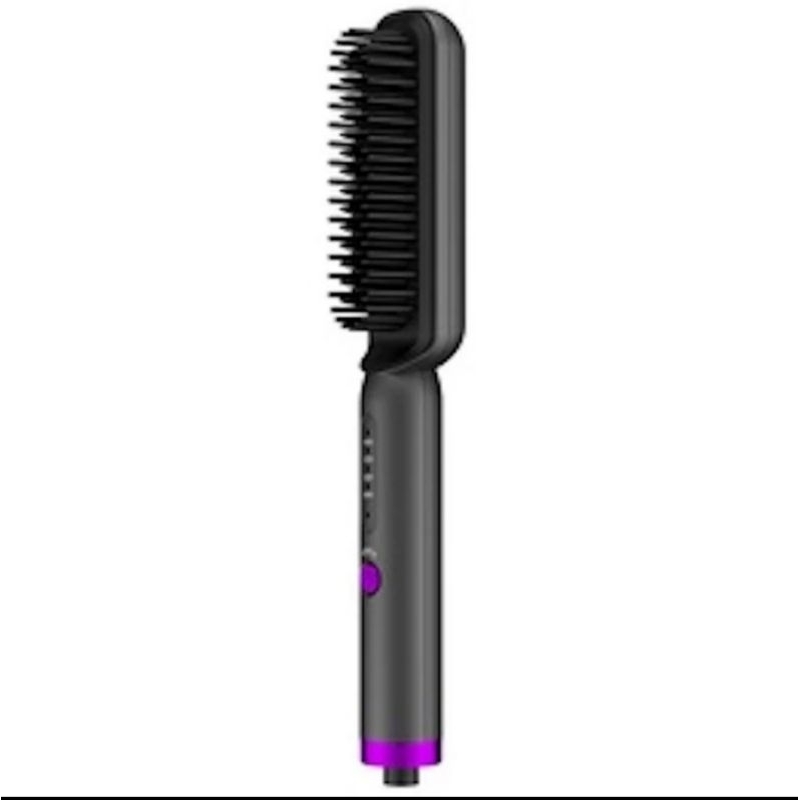 Omfu sisir pelurus rambut/sisir catokan curly keriting 2 in 1 SC01