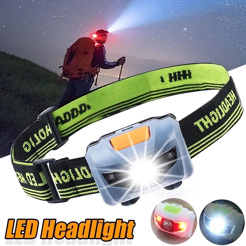 Headlamp Senter Kepala LED Waterproof Anti Air