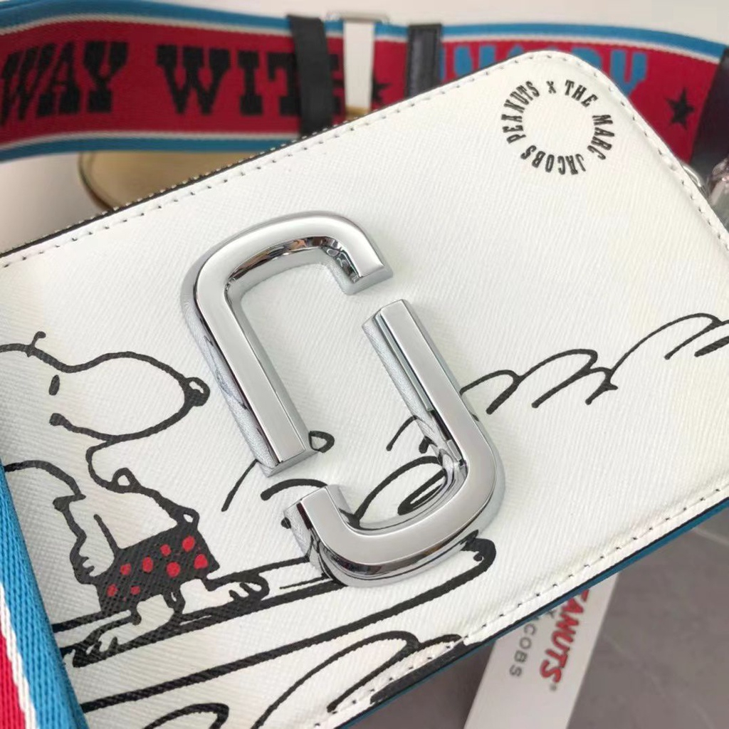 TAS WANITA THE 101 WHITE MULTI TAS SELEMPANG CROSSBODY SHOULDER BAG / TAS KULIT WANITA / CAMERA BAG