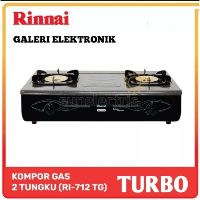 Kompor Gas Rinnai Turbo 712TG