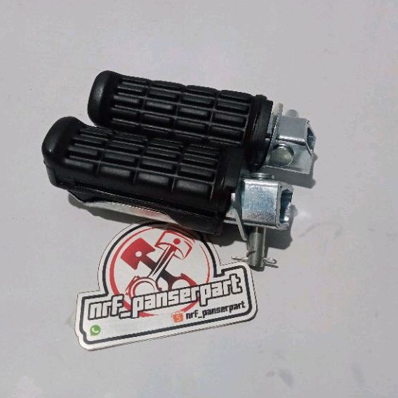 STEP BELAKANG HONDA TIGER 2000 //FOOT STEP DEPAN TIGER LAMA TIGER NEW REVO SET KANAN KIRI