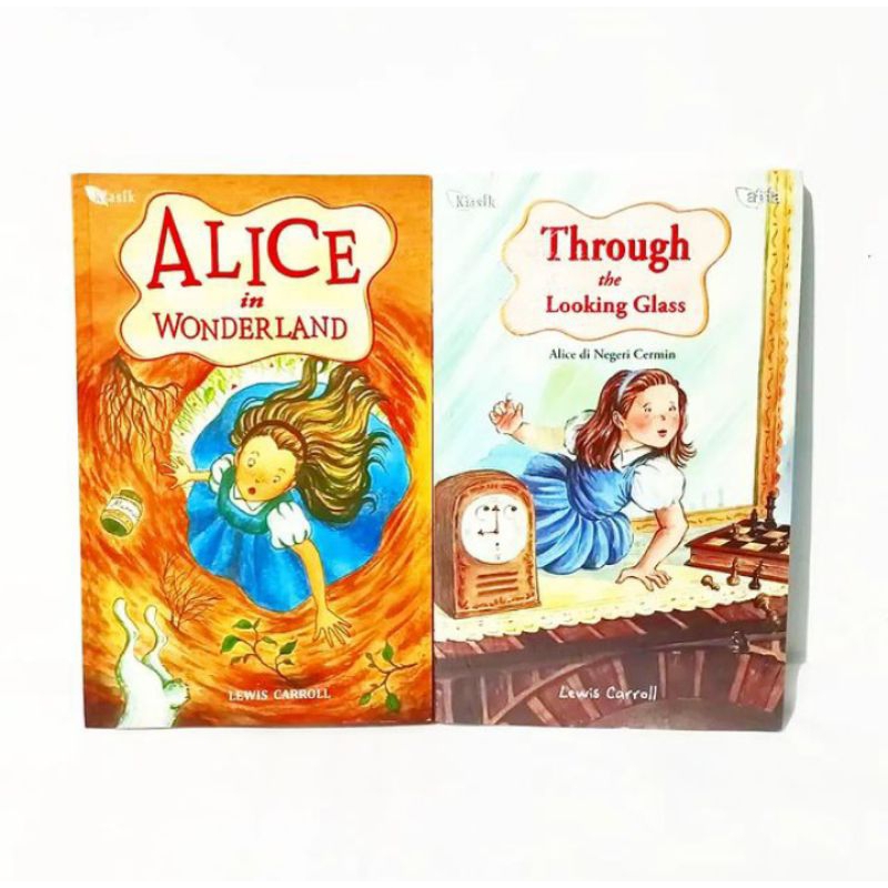 Set Alice In Wonderland - Through the looking glass penerbit atria