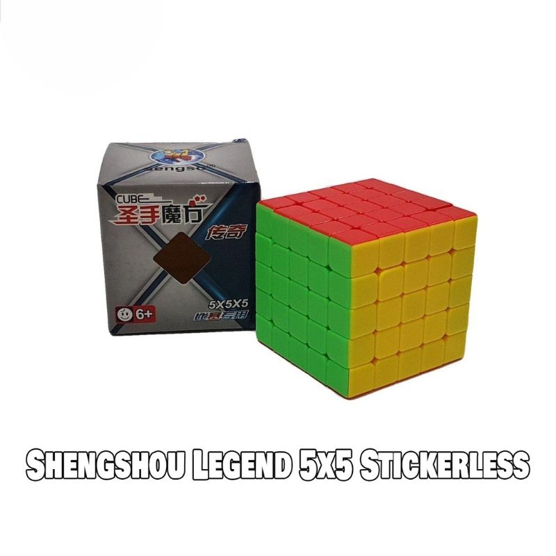 Rubik 5x5 Shengshou Legend 5x5 Stickerless ORIGINAL / Rubik 5x5