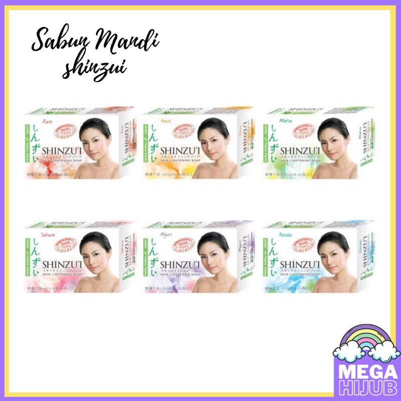 SABUN SHINZUI Skin Lightening Bar Soap - Sabun Batang 85GR