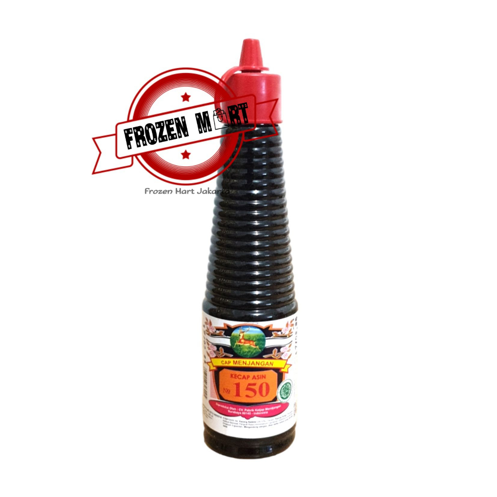 Kecap Asin Gurih CAP MENJANGAN No 150 / Light Soy Sauce 140Ml