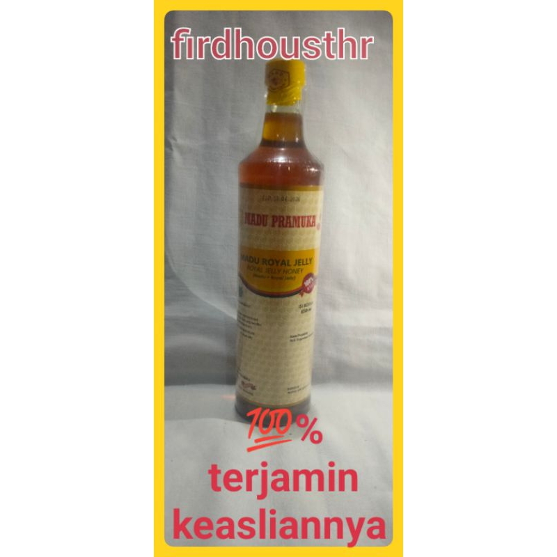 

Madu royal jelly pramuka 350ml alami