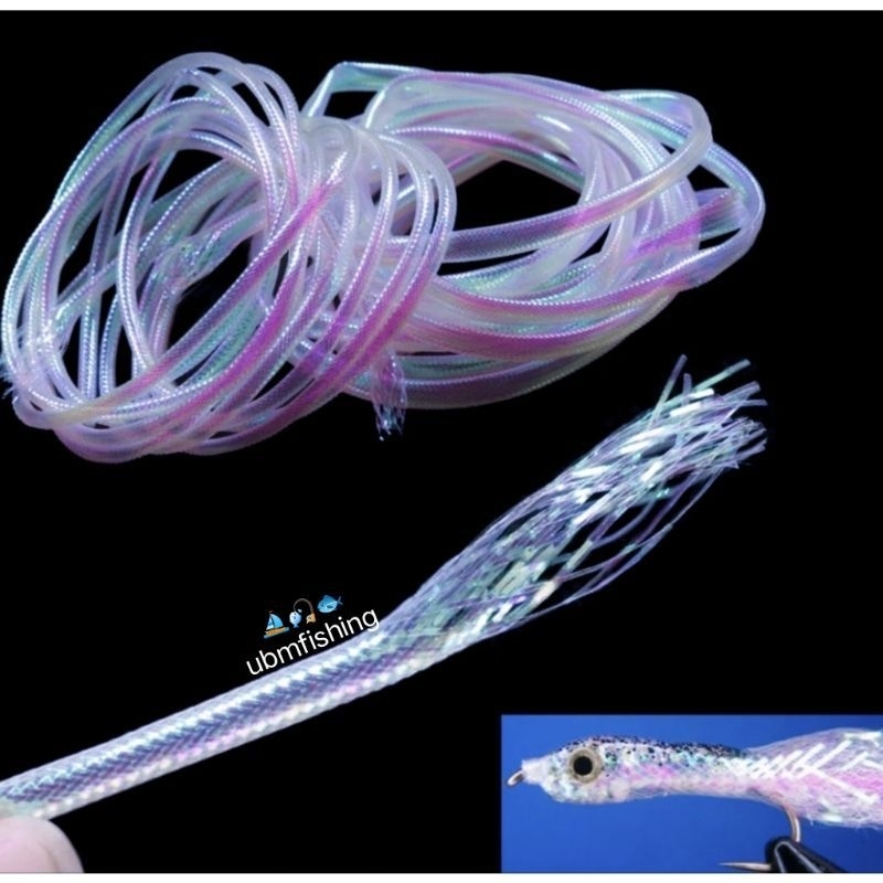 Benang Mutiara Plintir✓  Benang Kilat Firelock | Benang KENZI RAINBOW LINE ✓ Bulu Mutiara Aurora Thr