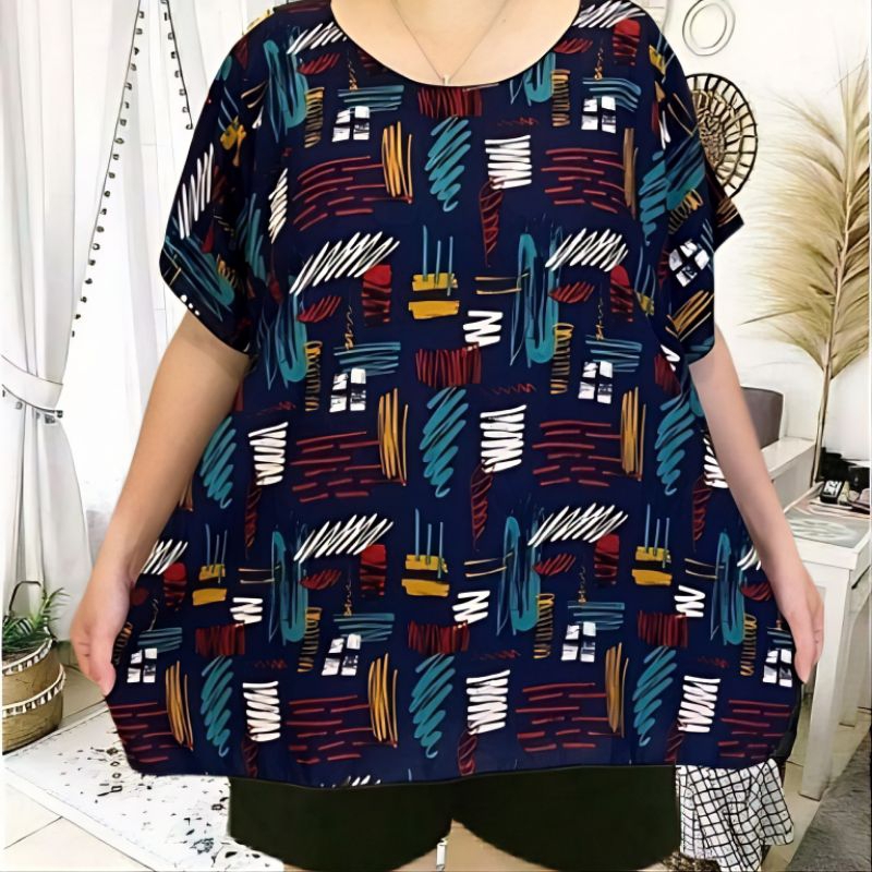 PROMO baju bali wanita jumbo blus wanita baju tie dye wanita size jumbo