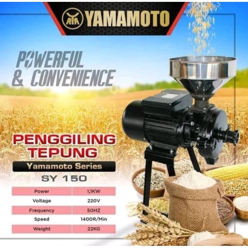 KHUSUS INSTANT Mesin Grinder Kopi SY150 YAMAMOTO / Gilingan Kopi / Gilingan Tepung