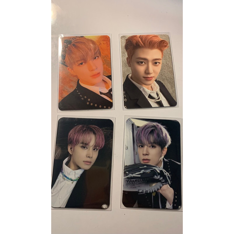 PHOTOCARD // PC NCT JENO JAEMIN JUNGWOO LETS PLAY BALL PHOTOSET NECKLACE PENDANT