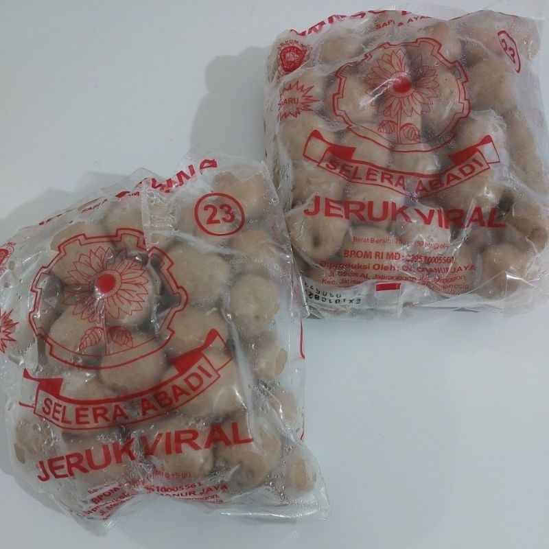 

BAH Bakso Jeruk Viral/ Jeruk Viral Isi 50/ Bakso Enak