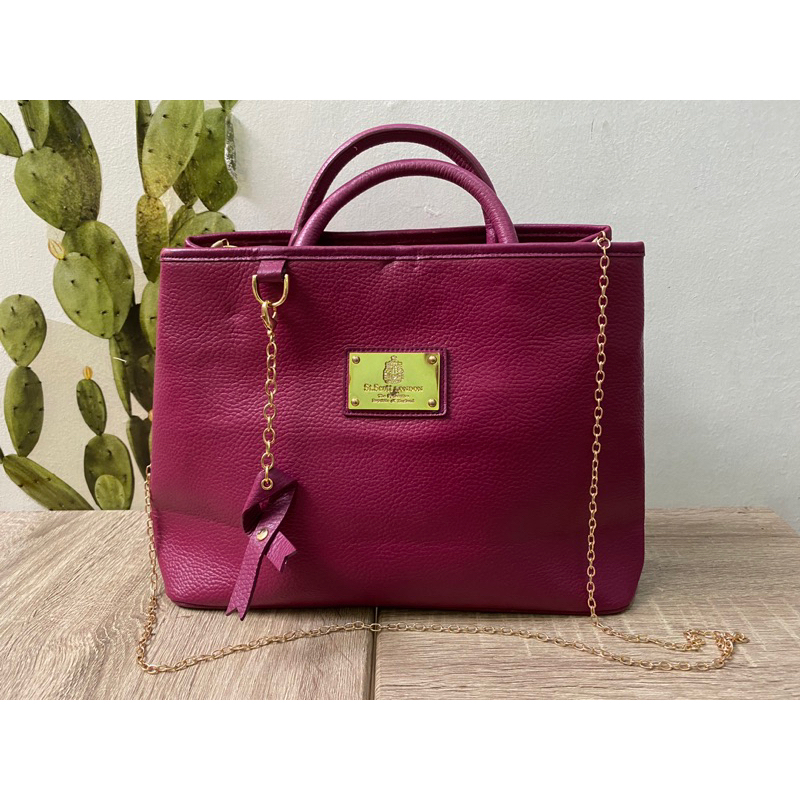 (PRELOVED) Hand Bag | St.Scott London | Magenta