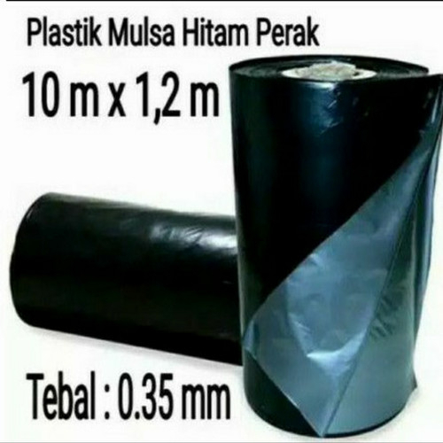 Plastik Packing  Plastik Mulsa Hitam  Plastik Tanaman Plastik Tani Mulsa Hitam Perak METERAN