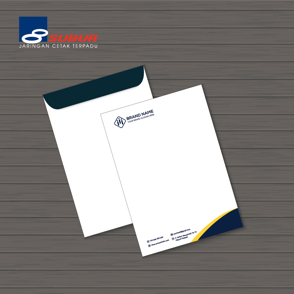 

FREE DESIGN TEMPLATE - AMPLOP FOLIO CUSTOM BAHAN AP/MP 150 GR