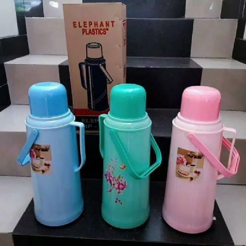 Termos air panas Merk ELEPHANT GOLD / Vacuum flask HP-500 ukuran 2 liter