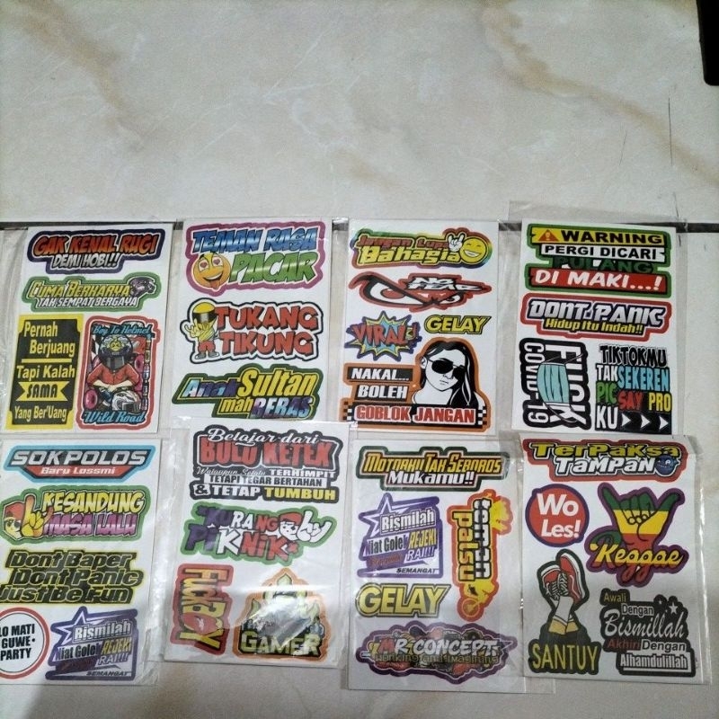 

Stiker MUMI(MUrah MerIah) jadul