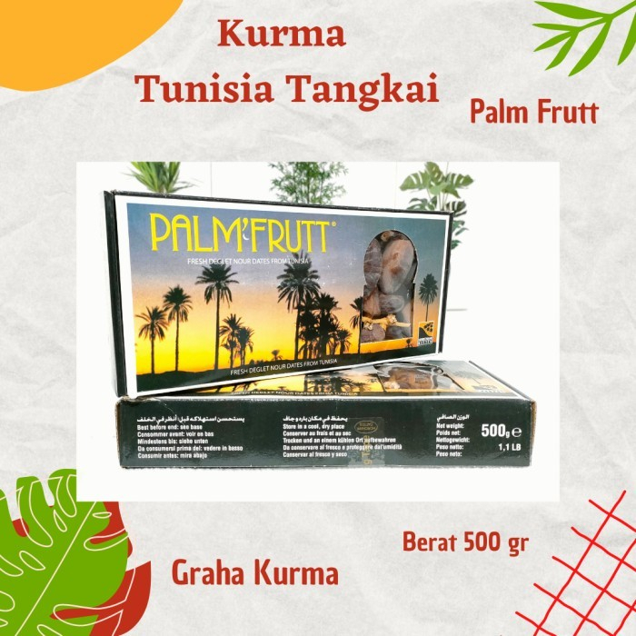 

Kurma Tunisia Tangkai 500 gram
