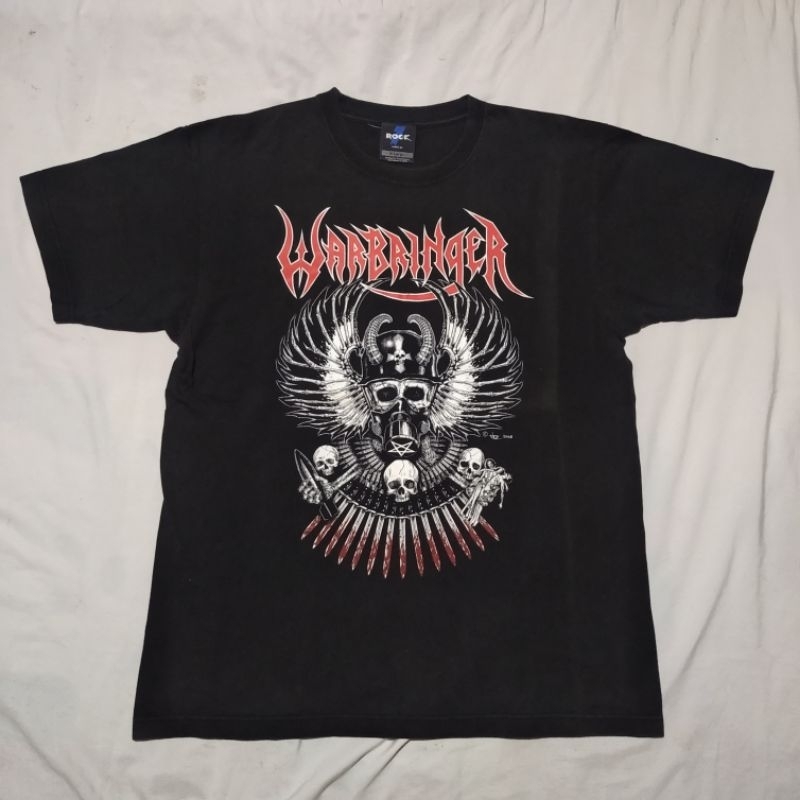 warbringer trash invasion crossover metal baju kaos band second official