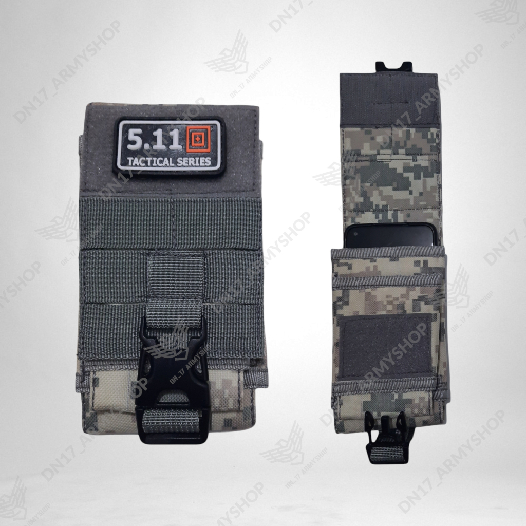 Sarung Hp Tactical 511 Doble PDH/PDL Krem,Hitam,Hijau,Loreng