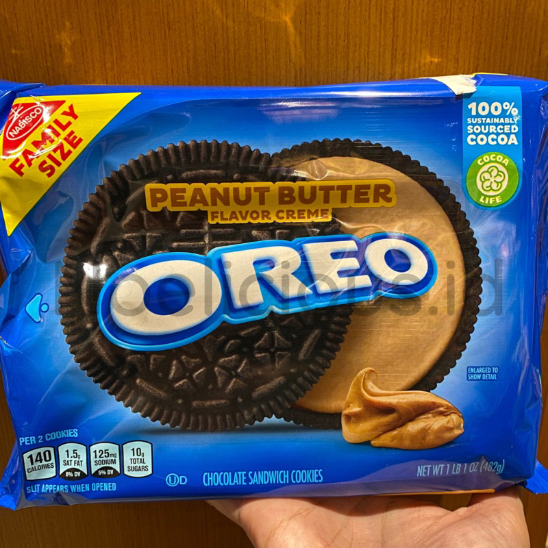 

[USA] READY STOCK!! Oreo Family Size Peanut Butter