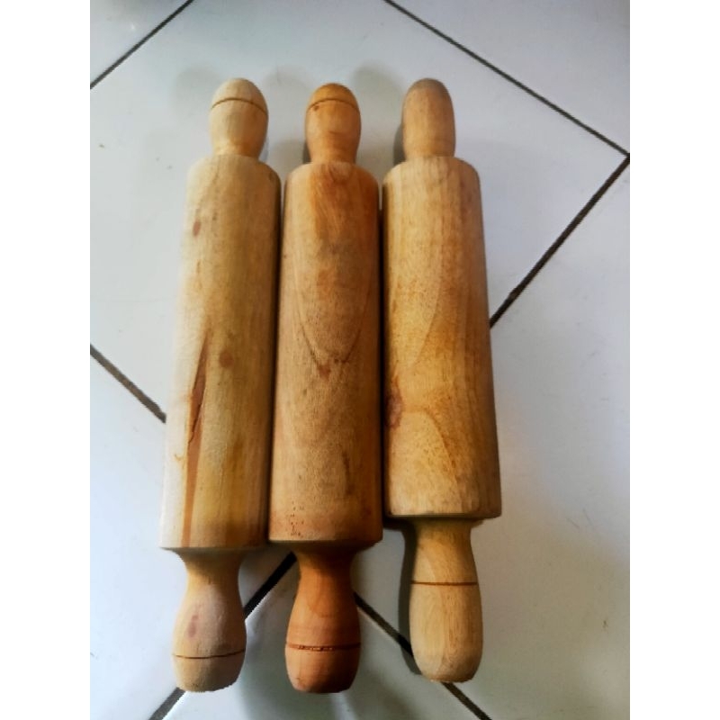 Rolling Pin Adonan Kue / Rolling Kayu / Penggiling adonan kue