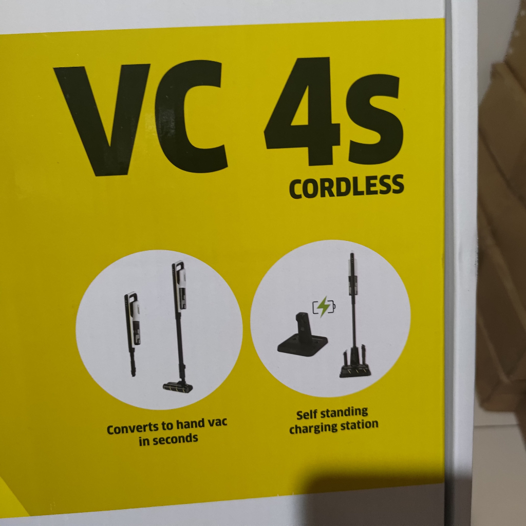 Karcher VC 4s Cordless White *SEA Handheld Vacuum Cleaner