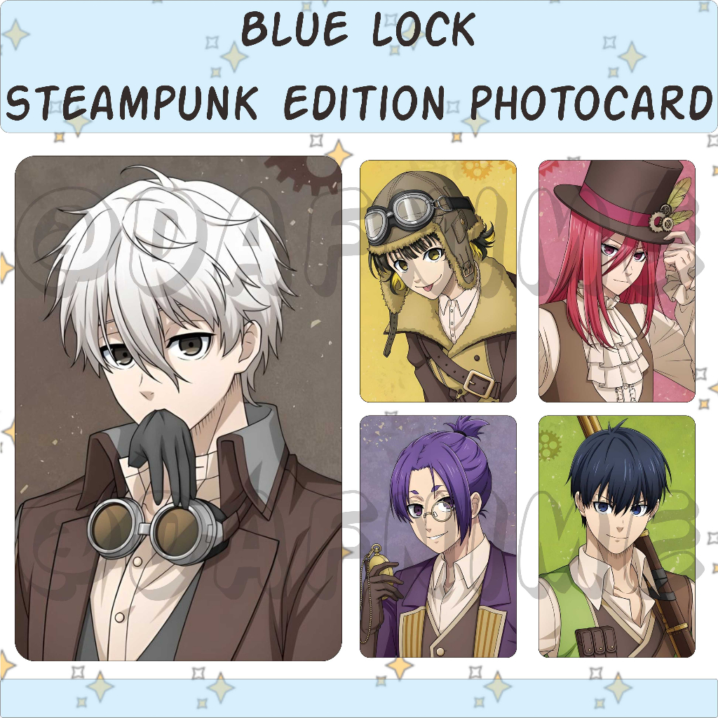 BLUE LOCK STEAMPUNK EDITION PHOTOCARD ANIME