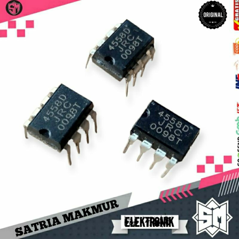 IC JRQ4558D JRC4558D I Original