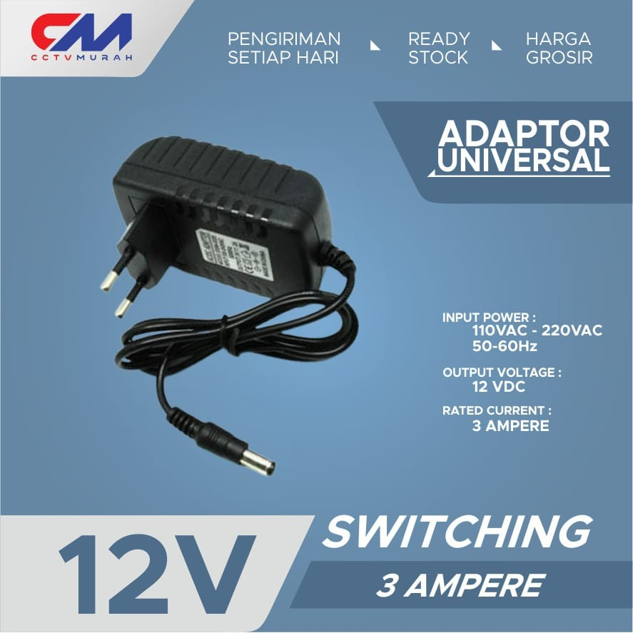 Adaptor 12V/3A Type 298-AD312