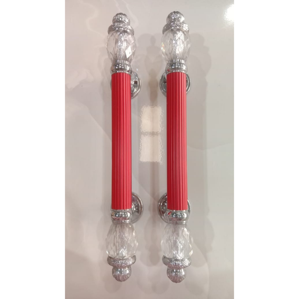 HANDLE PINTU RUMAH BOSSINI RED 33CM