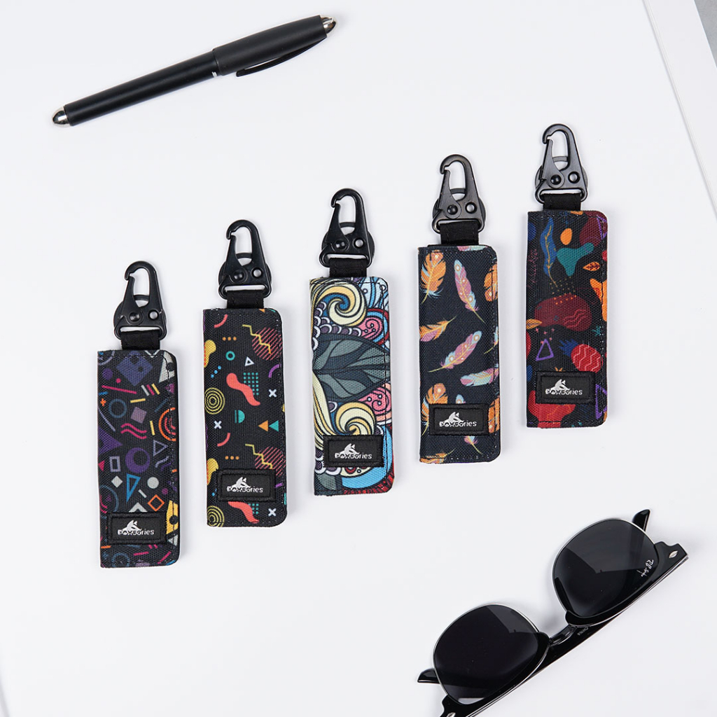 Foxsories - Gantungan Kunci Kendaraan STNK Mini Motif Motor Mobil