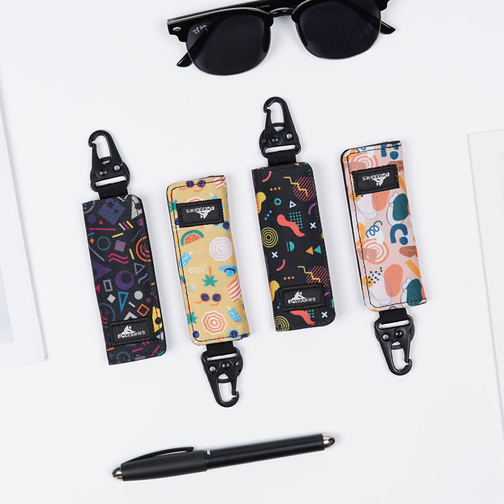 Foxsories - Gantungan Kunci Kendaraan STNK Mini Motif Motor Mobil