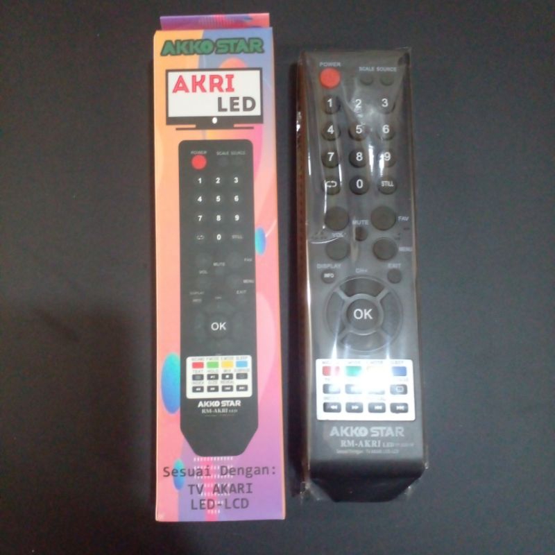 Remote TV LED/LCD Akari