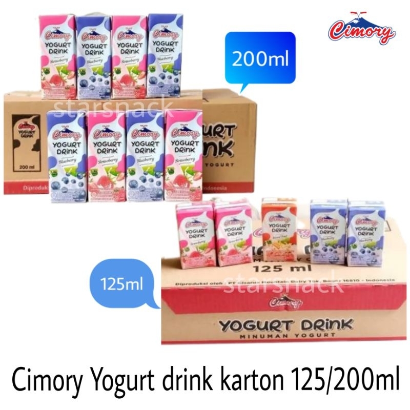 

Cimory yogurt drink karton 125 200 ml